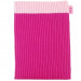 Skin cover - плетен калъф за iPad 4, iPad 3, iPad 2 (розов) 1