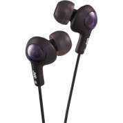 JVC HAFR6 Gumy Plus High Quality Headphones - слушалки с микрофон за смартфони и мобилни устройства (черни)