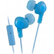 JVC HAFR6 Gumy Plus High Quality Headphones - слушалки с микрофон за смартфони и мобилни устройства (син) 1