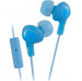 JVC HAFR6 Gumy Plus High Quality Headphones - слушалки с микрофон за смартфони и мобилни устройства (син) 2