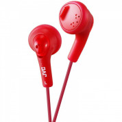 JVC HAF160 Gumy Bass Boost Stereo Headphones (red)