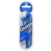 JVC HAF160 Gumy Bass Boost Stereo Headphones - слушалки за смартфони и мобилни устройства (син) 1