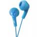 JVC HAF160 Gumy Bass Boost Stereo Headphones - слушалки за смартфони и мобилни устройства (син) 1