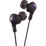 JVC HAFX5BE Gumy Plus Noise Isolating Headphones - шумоизолиращи слушалки за смартфони и мобилни устройства (черен)