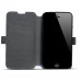 Wallet Flip Case - кожен калъф, тип портфейл и поставка за LG G4 (черен) 2