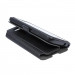 Wallet Flip Case - кожен калъф, тип портфейл и поставка за Sony Xperia Z4, Xperia Z3+ (черен) 3