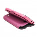 Wallet Flip Case - кожен калъф, тип портфейл и поставка за Sony Xperia Z4, Xperia Z3+ (розов) 4