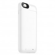 Mophie Juice Pack - удароустойчив кейс с вградена батерия 2600 mAh за iPhone 6 Plus, iPhone 6S Plus (бял) 2