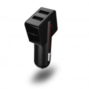 Mipow T Plug Dual 3.1A 12/24V USB Car Charger - зарядно за кола с два USB изхода за мобилни устройства