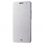 BlackBerry Leather Flip Case ACC-57201-002 - оригинален флип кожен кейс за Blackberry Z30 (бял)