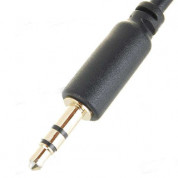 USB (30-pin dock) кабел 3в1 за iPod и iPhone (зарежда, синхронизира и аудио кабел 3.5 мм) (черен) 1