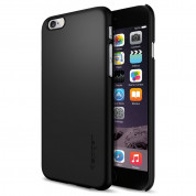 Spigen Thin Fit Case - качествен кейс за iPhone 6S, iPhone 6 (черен)