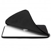 Booq Mamba 12 Sleeve - текстилен калъф с цип за MacBook 12 и преносими компютри до 12 инча (черен) 3