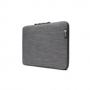 Booq Mamba 12 Sleeve - текстилен калъф с цип за MacBook 12 и преносими компютри до 12 инча (сив) 1