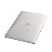Comma Keyboard Protector - силиконов протектор за клавиатурата на MacBook 12 (прозрачен-мат) 4