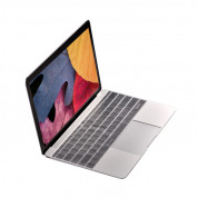 Comma Keyboard Protector - силиконов протектор за клавиатурата на MacBook 12 (прозрачен-мат) 2