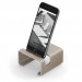 Elago M3 Stand - поставка от алуминий и дърво за iPhone и iPad mini (златиста) 1