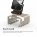 Elago M3 Stand - поставка от алуминий и дърво за iPhone и iPad mini (златиста) 7