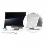 Elago Pro Hanger - дизайнерска алуминиева поставка за вашия MacBook, прикрепяща се към iMac, Apple Cinema Display и Apple Thunderbolt Display 5