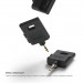 Elago Keyring Splitter - аудио разклонител (сплитер) за мобилни устройства с 3.5 мм стерео-жак (черен) 3