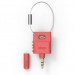 Elago Keyring Splitter - аудио разклонител (сплитер) за мобилни устройства с 3.5 мм стерео-жак (червен) 1