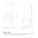Elago H Stand - дизайнерска алуминиева поставка за слушалки (златиста) 5
