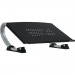 Allsop Redmond Adjustable Curve Stand - алуминиева поставка за MacBook, преносими компютри и монитори (черна) 1