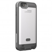 LifeProof Fre Power Case Touch ID - ударо и водоустойчив кейс с вградена батерия 2600mAh за iPhone 6 (бял) 4