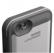 LifeProof Fre Power Case Touch ID - ударо и водоустойчив кейс с вградена батерия 2600mAh за iPhone 6 (бял) 8