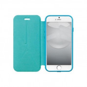 SwitchEasy Rave Folio Case - кожен калъф и поставка за iPhone 6 Plus, iPhone 6S Plus (син) 1