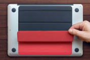 TwelveSouth BaseLift - микрофибърна подложка и поставка за MacBook (черен-червен) 5