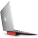 TwelveSouth BaseLift - микрофибърна подложка и поставка за MacBook (черен-червен) 1