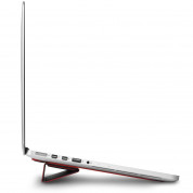 TwelveSouth BaseLift - микрофибърна подложка и поставка за MacBook (черен-червен) 7