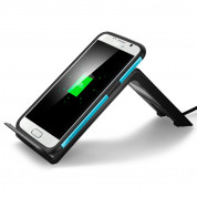 Spigen Inductive F300W Wireless Charging Pad - поставка за безжично зареждане за QI съвместими смартфони (черен)