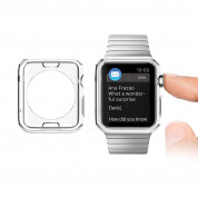Spigen Liquid Crystal Case - прозрачен TPU кейс за Apple Watch 38мм (прозрачен) 2