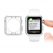 Spigen Liquid Crystal Case - прозрачен TPU кейс за Apple Watch 38мм (прозрачен) 8
