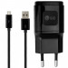 LG Travel Charger MCS-04ED 1800mA - захранване и microUSB кабел за LG устройства с microUSB (черен) (bulk) 1
