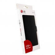 LG Quick Flip Case CCF-420 - оригинален кожен калъф, тип портфейл за LG G Pad 7 (черен) 2