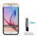 Prodigee Accent Case - поликарбонатов слайдер кейс за Samsung Galaxy S6 (черен-златист) 5