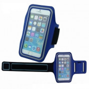 TIPX Armband Case - спортен калъф за ръката за смартфони с дисплеи от 4.1 до 4.8 инча (син)