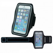 TIPX Armband Case - спортен калъф за ръката за смартфони с дисплеи от 4.1 до 4.8 инча (черен)