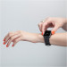 Casemate Scaled Leather Strap - дизайнерска кожена (естествена змийска кожа) каишка за Apple Watch 38мм, 40мм (черен) 5