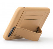 Tunewear Finger Slip Case - кожен кейс (естествена кожа) за iPhone 6 Plus, iPhone 6S Plus (кафяв) 5