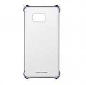 Samsung Protective Clear Cover EF-QG928CBEGWW - оригинален кейс за Samsung Galaxy S6 Edge Plus (прозрачен-тъмносин) 4