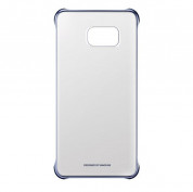 Samsung Protective Clear Cover EF-QG928CBEGWW - оригинален кейс за Samsung Galaxy S6 Edge Plus (прозрачен-тъмносин) 5