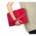 Tucano Bisi Sleeve - практична полиестерна чанта за MacBook Air 13, MacBook Pro 13, Ultrabooks и нетбуци (червен) 7