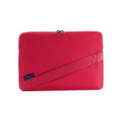 Tucano Bisi Sleeve - практична полиестерна чанта за MacBook Air 13, MacBook Pro 13, Ultrabooks и нетбуци (червен)