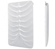 SwitchEasy RibCage - кожен калъф за iPad (първо поколение) предлагащ изключителна защита (бял)