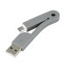 4smarts FoldLink Micro-USB Cable - компактен сгъваем microUSB кабел за мобилни устройства с microUSB вход (сив) 1