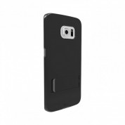 CaseMate Tough Stand Case - кейс с висока защита и поставка за Samsung Galaxy S6 Edge Plus (черен)